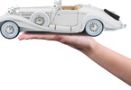Maisto Mercedes-Benz 500 K Typ Specialroadster 1936 1:18 bílá