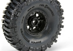 Pro-Line Wheels 1.9", Interco Bogger G8 Tires, Impulse H12 Black Wheels (2)