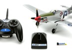 P-51D Mustang Ultra Micro AS3X Bind & Fly