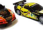 Autodráha SCX Compact GT Porsche 911 vs Corvette C6R 4m