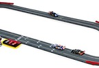Autodráha SCX WOS Race Revolution Set: Příklad dráhy (v balení jsou pouze 2 auta)