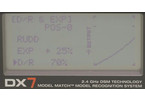 Spektrum DX7 DSM2 mód 2, AR7000, 4x DS821