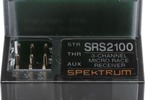 Spektrum přijímač SR2100 DSMR Micro Race: Pohled