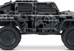 RC model auta Traxxas TRX-4 Tactical Unit 1:10: Pohled z boku