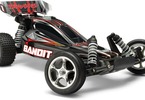 RC auto Traxxas Bandit 1:10: Celkový pohled - černá verze