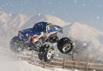 RC model auta Traxxas Stampede 1:10: Ukázka jízdy ve sněhu