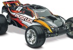 RC model auta Traxxas Rustler 1:10: Celkový pohled - černá verze