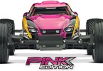 RC model auta Traxxas Rustler 1:10: Přední pohled - Pink Edition