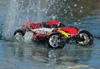 RC model auta Traxxas Rustler 1:10: Ukázka jízdy ve vodě