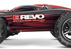 RC model auta Traxxas E-Revo 1:8 Brushless: Červená karosérie
