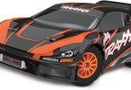 RC auto Traxxas Rally 1:10  VXL: Celkový pohled - oranžová barva