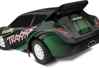 RC auto Traxxas Rally 1:10  VXL: Zadní pohled - zelená barva