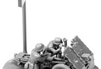 Zvezda figurky - německé pěchotní dělo 75mm (1:72)
