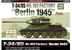 Academy T-34/85 No.183 Berlin 1945 (1:35)