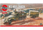 Airfix M3 Half Track, 1 Ton Trailer (1:76) (Vintage)