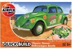 Airfix Quick Build Volkswagen Beetle Flower-Power