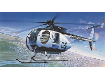 Academy Hughes 500D Police Helicopter (1:48) / AC-12249