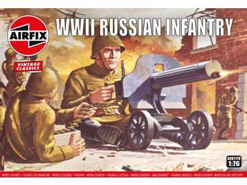 Airfix figurky - ruská pěchota (1:76) (Vintage) / AF-A00717V