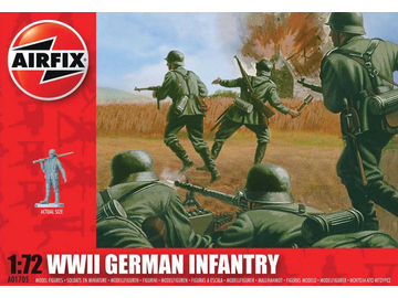 Airfix figurky - WWII německá pěchota (1:72) / AF-A01705