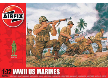 Airfix figurky - WWII US mariňáci (1:72) / AF-A01716