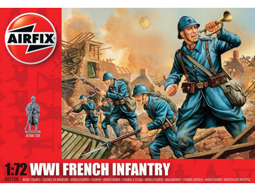 Airfix figurky - WWI francouzská pěchota (1:72) / AF-A01728