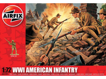 Airfix figurky - WWI americká pěchota (1:72) / AF-A01729