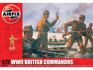 Airfix figurky - WWII British Commandos (1:72) / AF-A01732
