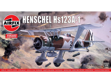 Airfix Henschel Hs123A-1 (1:72) (vintage) / AF-A02051V
