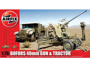 Airfix Bofors 40mm Gun and Tractor (1:76) / AF-A02314