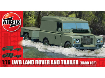 Airfix LWB Land Rover Hard Top and Trailer (1:76) / AF-A02324