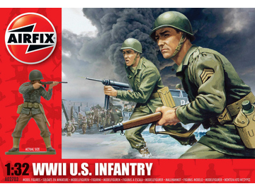 Airfix figurky - WWII US pěchota (1:32) / AF-A02703