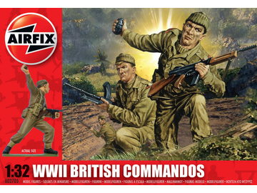 Airfix figurky - WWII British Commandos (1:32) / AF-A02705