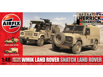 Airfix British Forces - Land Rover Twin Set (1:48) / AF-A06301