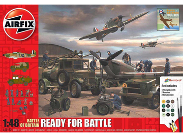 Airfix diorama Battle Of Britain Ready For Battle Set (1:48) / AF-A50172