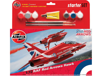 Airfix RAF Red Arrows Hawk (1:72) (set) / AF-A55202B