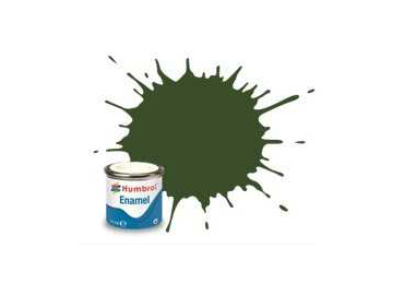 Humbrol emailová barva #242 RLM71 tmavě zelená matná 14ml / AF-AA2242