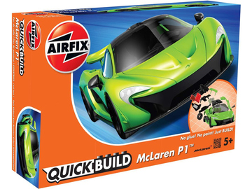 Airfix Quick Build McLaren P1 - zelená / AF-J6021