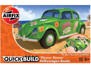 Airfix Quick Build Volkswagen Beetle Flower-Power / AF-J6031