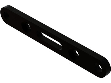 Arrma držák zavěšení zadní, hliník, černý / ARA320781