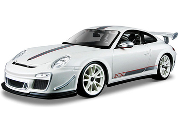 Bburago Plus Porsche 911 GT3 RS 4.0 1:18 bílá / BB18-11036W