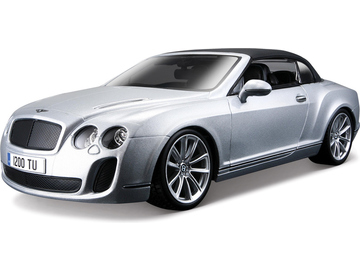 Bburago Plus Bentley Continental Supersports 1:18 stříbrná / BB18-11037