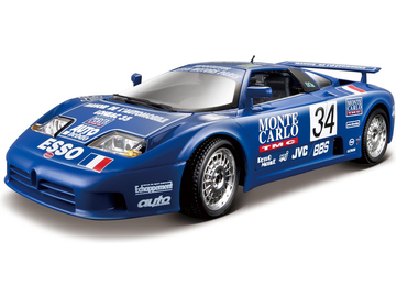 Bburago Plus Bugatti EB 110 Le Mans 1994 1:18 modrá / BB18-11039