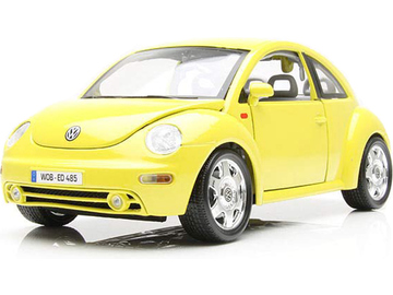 Bburago Volkswagen New Beetle 1998 1:18 žlutá / BB18-12021Y
