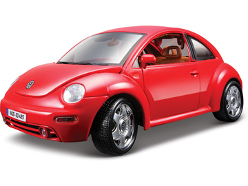 Bburago Volkswagen New Beetle 1998 1:18 červená / BB18-12021