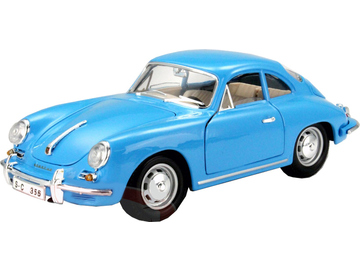 Bburago Porsche 356B Coupe 1961 1:18 modrá / BB18-12026B