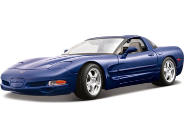 Bburago Chevrolet Corvette 1:18 modrá / BB18-12038B