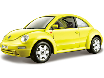 Bburago Volkswagen New Beetle 1:24 žlutá / BB18-22029