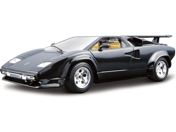 Bburago Kit Lamborghini Countach 1988 1:24 černá / BB18-25037