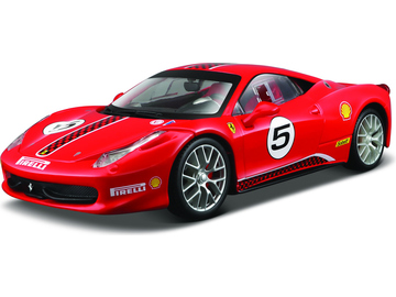 Bburago Ferrari 458 Challenge 1:24 červená / BB18-26302