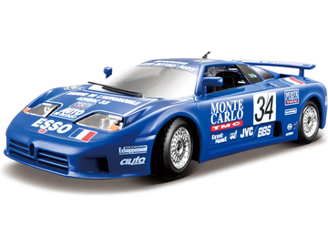 Bburago Bugatti EB 110 Le Mans 1994 1:24 modrá / BB18-28010